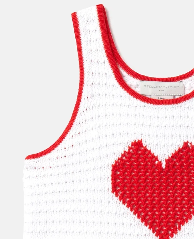 Heart Crocheted Tank Top Heart Crocheted Tank Top