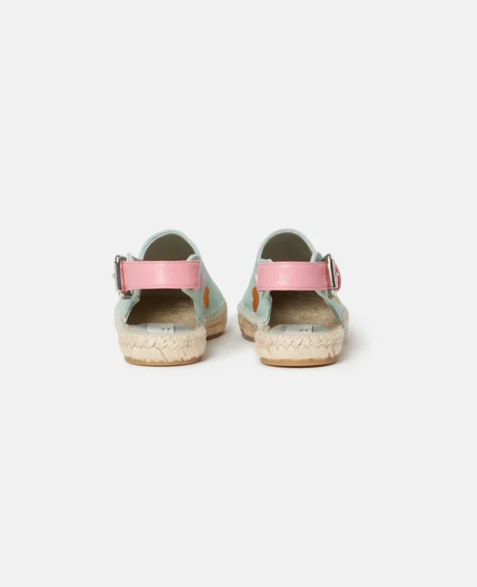Heart-Embroidered Canvas Espadrilles Heart-Embroidered Canvas Espadrilles