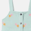 Heart-Embroidered Gabardine Dress Heart-Embroidered Gabardine Dress