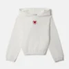 Heart Embroidered Hoodie Heart Embroidered Hoodie