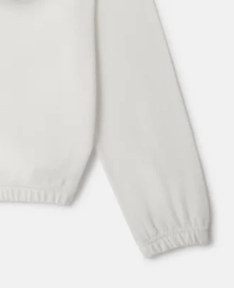 Heart Embroidered Hoodie