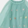 Heart Embroidered Long-Sleeve Dress Heart Embroidered Long-Sleeve Dress