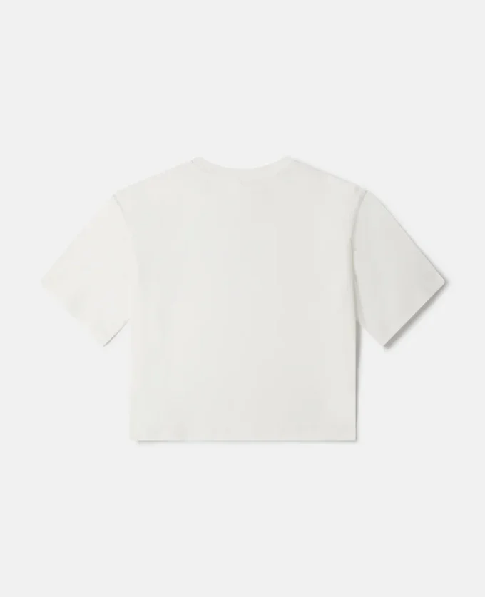 Heart Embroidered T-shirt Heart Embroidered T-shirt