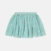 Heart Embroidered Tulle Layered Skirt Heart Embroidered Tulle Layered Skirt