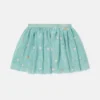 Heart Embroidered Tulle Layered Skirt Heart Embroidered Tulle Layered Skirt