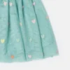 Heart Embroidered Tulle Layered Skirt Heart Embroidered Tulle Layered Skirt