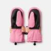 Heart Print Ski Gloves Heart Print Ski Gloves
