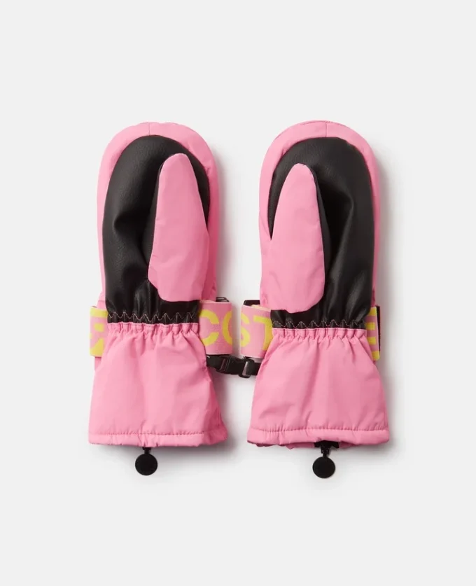 Heart Print Ski Gloves Heart Print Ski Gloves