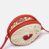 Heart Raffia Crossbody Bag Heart Raffia Crossbody Bag