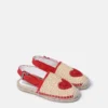 Heart Raffia Espadrilles Heart Raffia Espadrilles