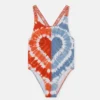 Heart Tie-Dye Graphic Swimsuit Heart Tie-Dye Graphic Swimsuit