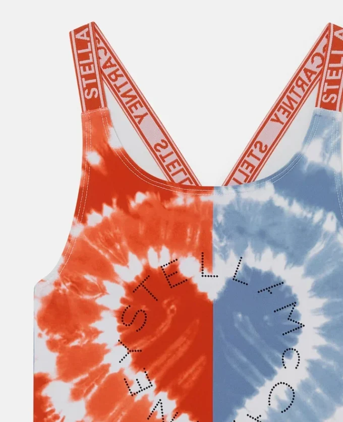 Heart Tie-Dye Graphic Swimsuit Heart Tie-Dye Graphic Swimsuit