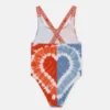 Heart Tie-Dye Graphic Swimsuit Heart Tie-Dye Graphic Swimsuit