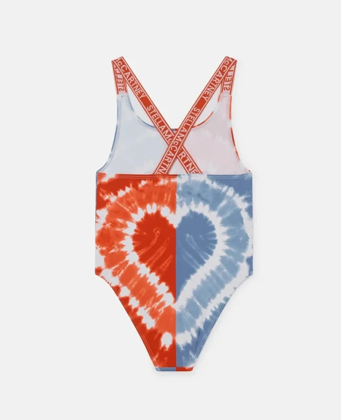 Heart Tie-Dye Graphic Swimsuit Heart Tie-Dye Graphic Swimsuit