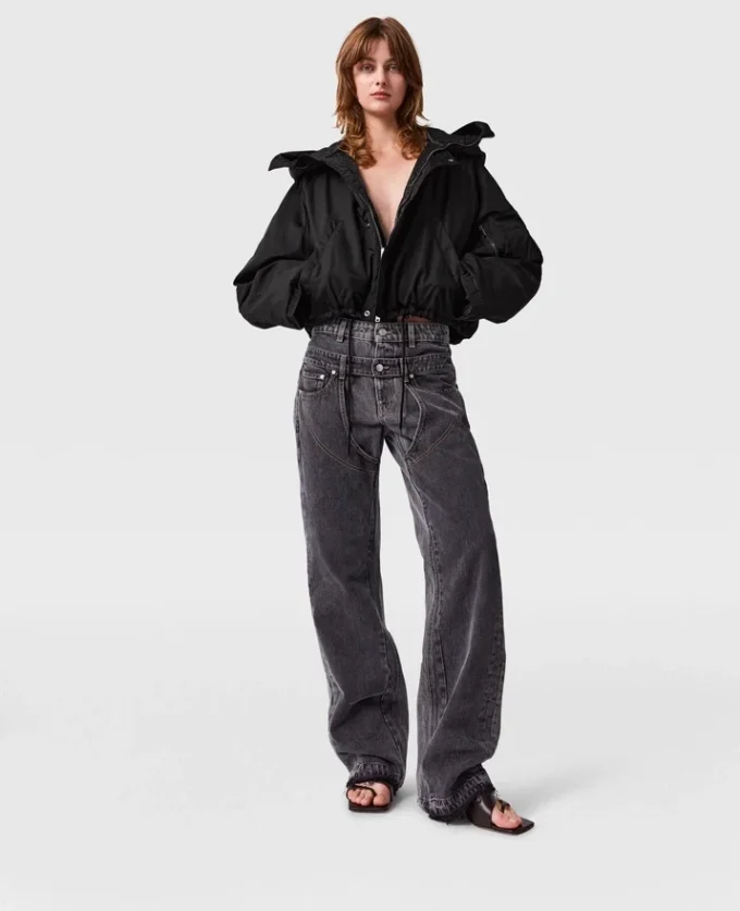 High-Neck Long-Sleeve Jacket High-Neck Long-Sleeve Jacket