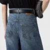 High-Rise Straight Leg Denim Jeans High-Rise Straight Leg Denim Jeans