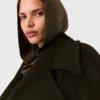 Hooded Long-Sleeve Cropped Sweater Hooded Long-Sleeve Cropped Sweater