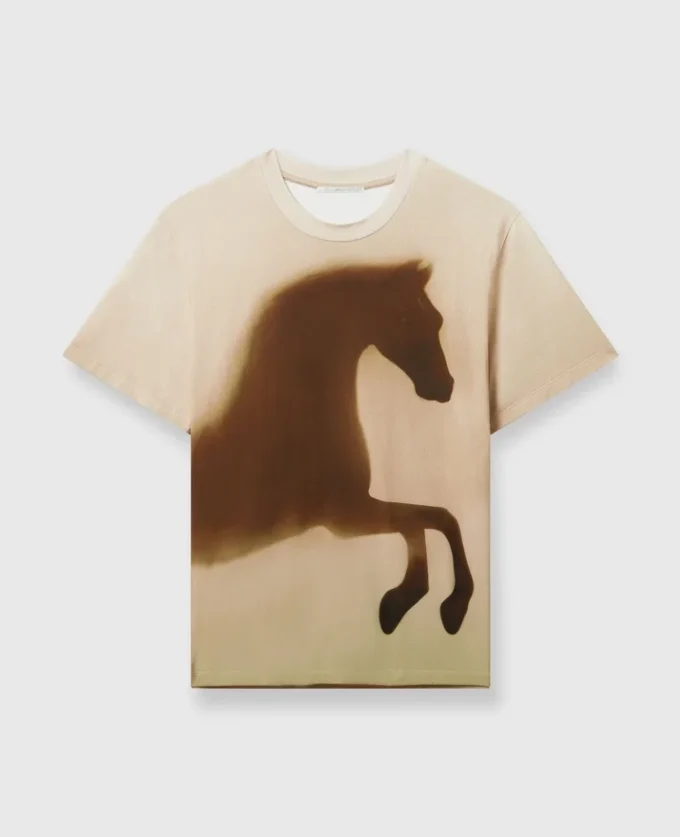 Horse Graphic Cotton T-Shirt Horse Graphic Cotton T-Shirt