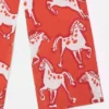 Horse-Print Popeline Trousers Horse-Print Popeline Trousers