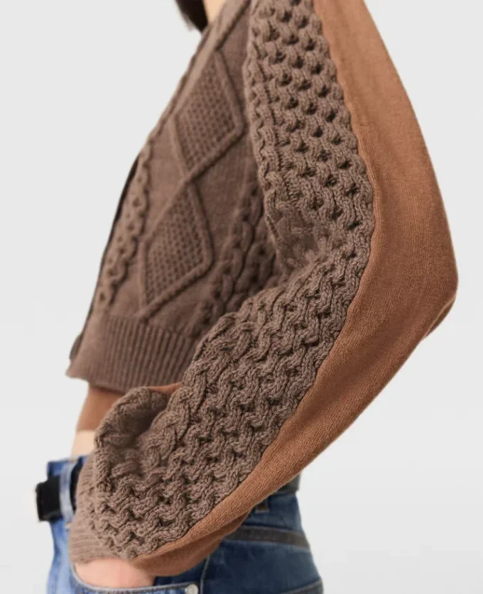 Hybrid Cropped Cardigan Hybrid Cropped Cardigan