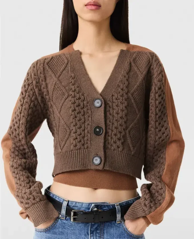 Hybrid Cropped Cardigan Hybrid Cropped Cardigan