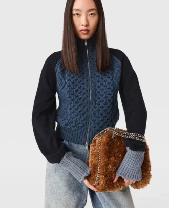 Hybrid Knit Bomber Jacket