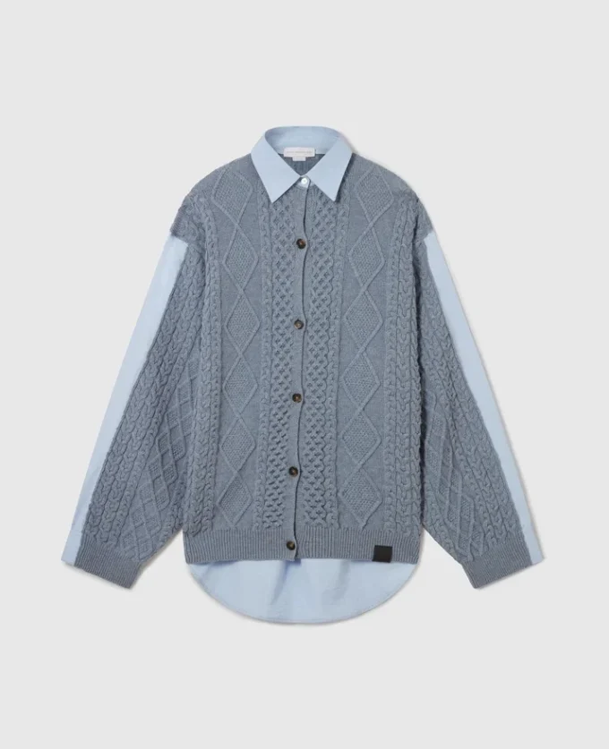 Hybrid Knit Shirt Cardigan Hybrid Knit Shirt Cardigan