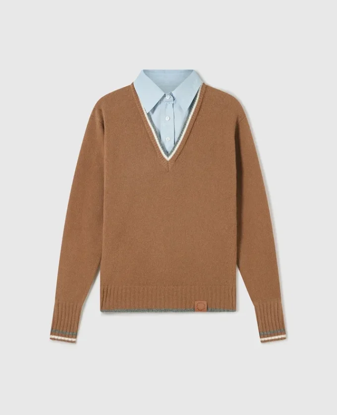 Hybrid Knit Shirt Jumper Hybrid Knit Shirt Jumper
