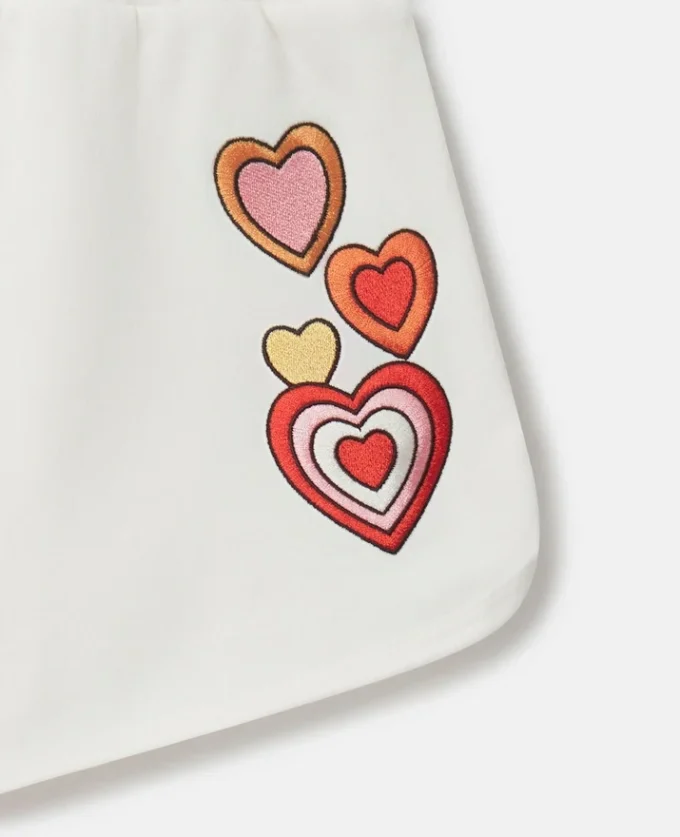 I Love You Embroidered Shorts I Love You Embroidered Shorts
