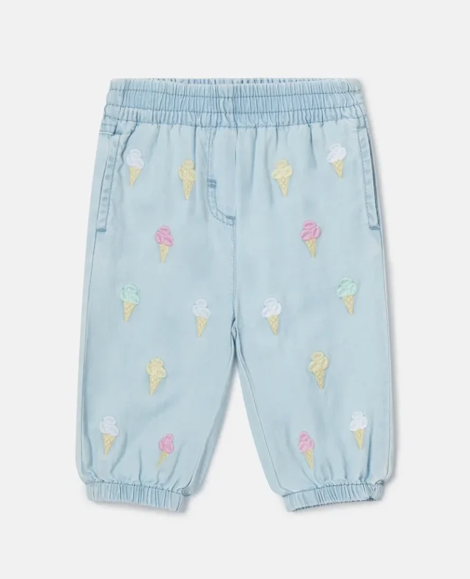 Ice Cream Embroidered Sweatpants Ice Cream Embroidered Sweatpants