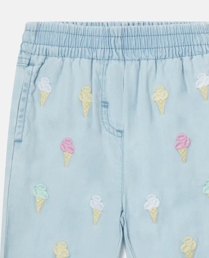 Ice Cream Embroidered Sweatpants Ice Cream Embroidered Sweatpants