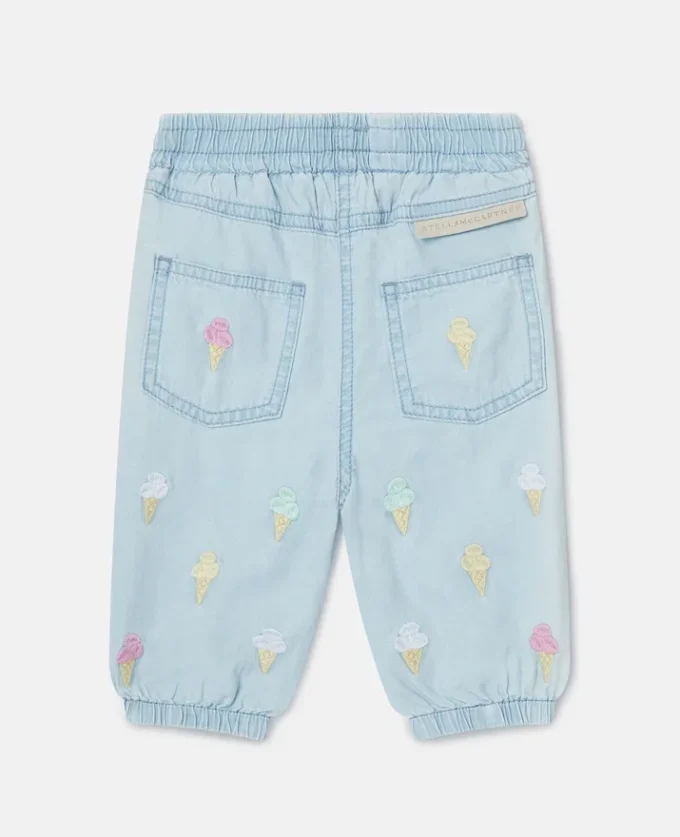 Ice Cream Embroidered Sweatpants Ice Cream Embroidered Sweatpants