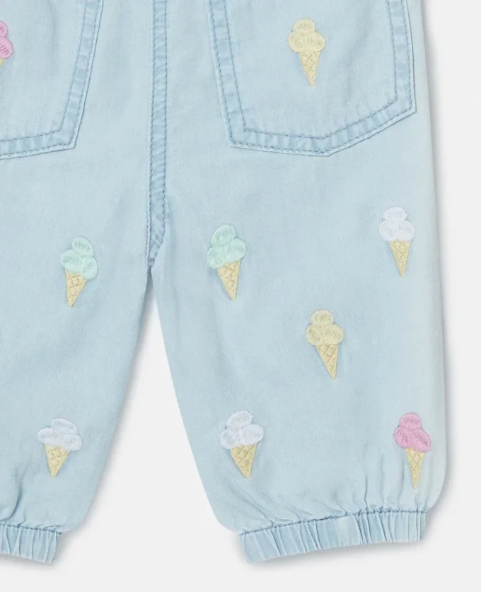 Ice Cream Embroidered Sweatpants Ice Cream Embroidered Sweatpants