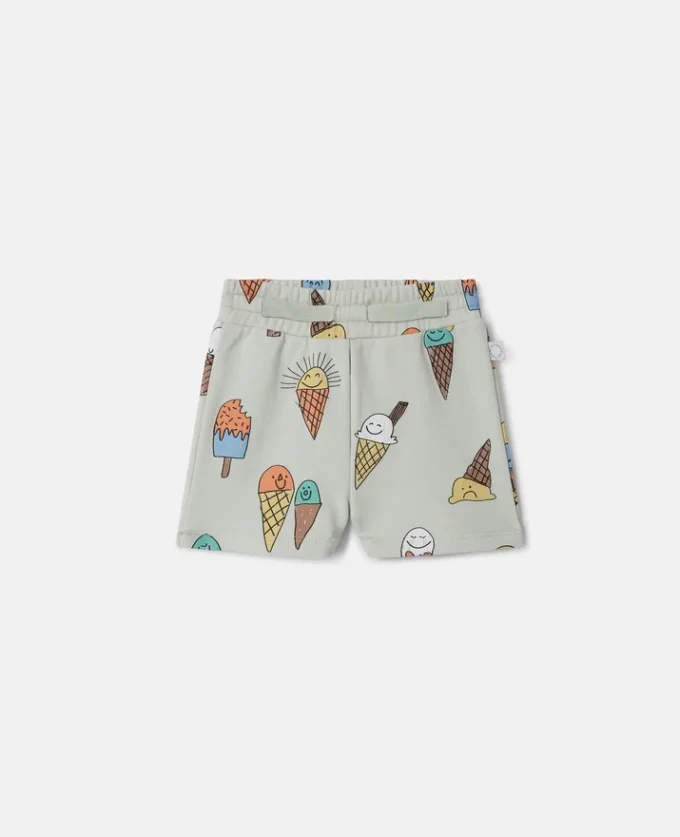 Ice Cream Print Shorts Ice Cream Print Shorts