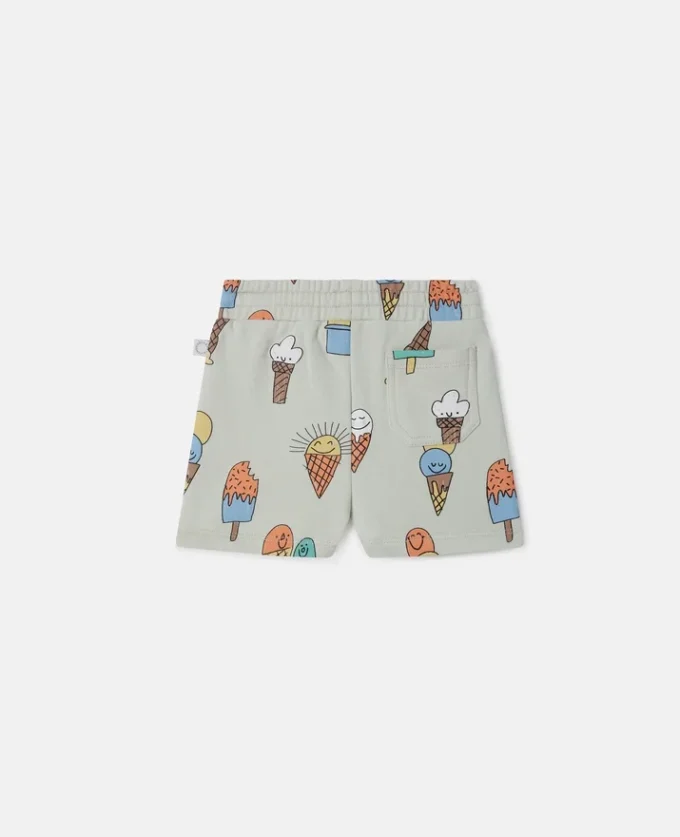Ice Cream Print Shorts Ice Cream Print Shorts