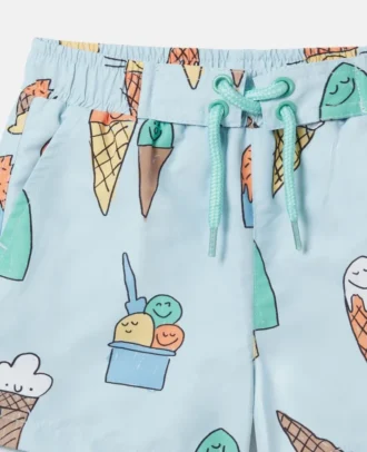 Ice Cream Print Swim Shorts Ice Cream Print Swim Shorts