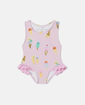 Ice Cream Print Swimsuit