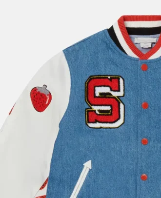 Initial Graphic Varsity Bomber Jacket Initial Graphic Varsity Bomber Jacket