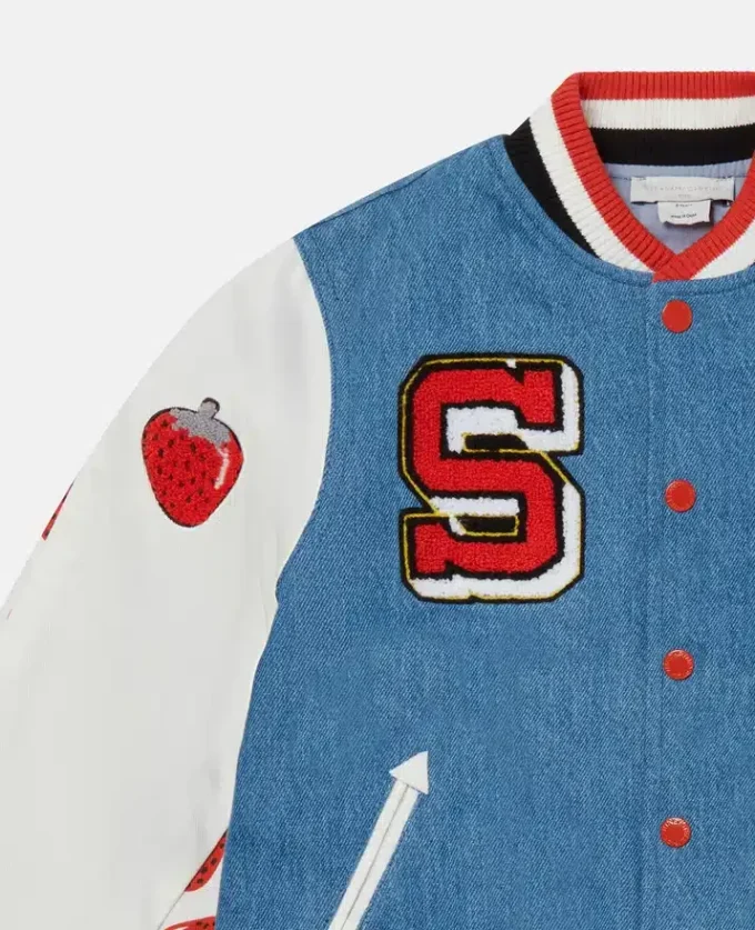 Initial Graphic Varsity Bomber Jacket Initial Graphic Varsity Bomber Jacket