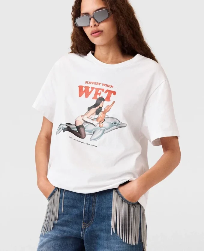 Jeff Koons Slippery When Wet T-Shirt Jeff Koons Slippery When Wet T-Shirt
