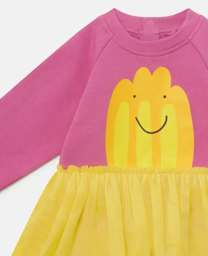 Jelly Graphic Tulle Dress Jelly Graphic Tulle Dress