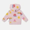 Jelly Print Full-Zipper Hoodie Jelly Print Full-Zipper Hoodie