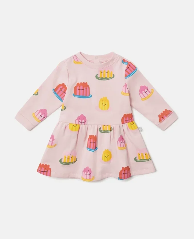 Jelly Print Long-Sleeve Dress Jelly Print Long-Sleeve Dress