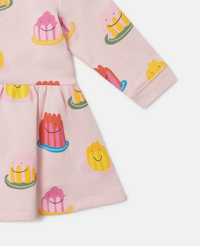 Jelly Print Long-Sleeve Dress Jelly Print Long-Sleeve Dress