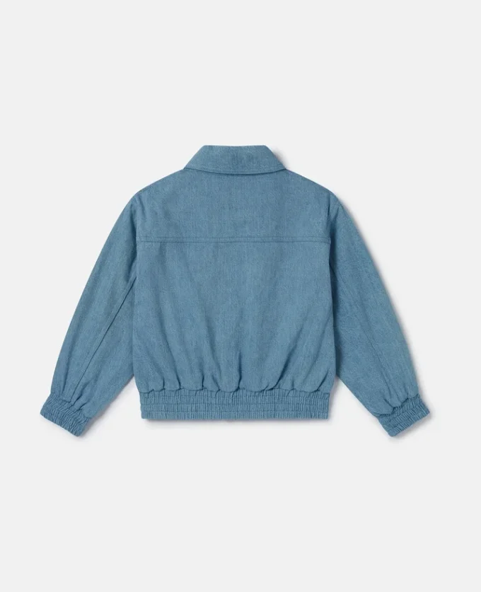 Jewel Embroidered Denim Jacket Jewel Embroidered Denim Jacket