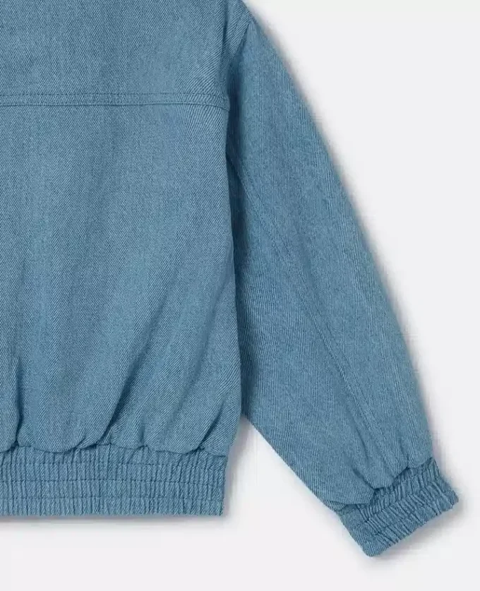 Jewel Embroidered Denim Jacket Jewel Embroidered Denim Jacket