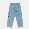 Jewel Embroidered Denim Jeans Jewel Embroidered Denim Jeans
