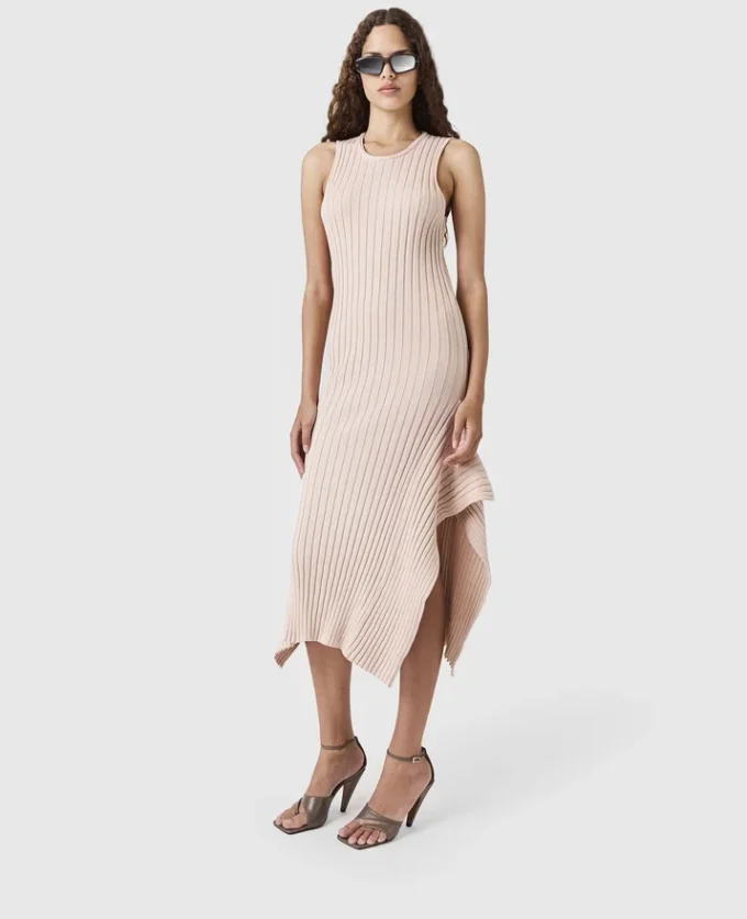 Knit Kick-Flare Maxi Dress Knit Kick-Flare Maxi Dress