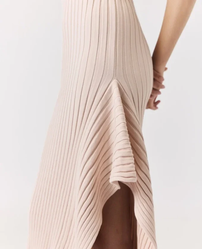 Knit Kick-Flare Maxi Dress Knit Kick-Flare Maxi Dress