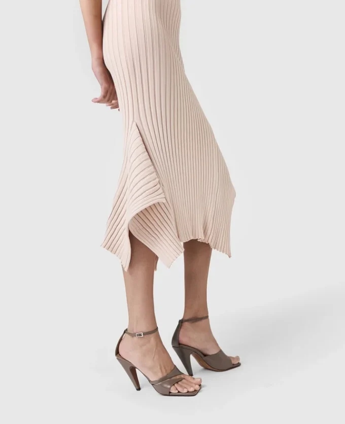 Knit Kick-Flare Maxi Dress Knit Kick-Flare Maxi Dress